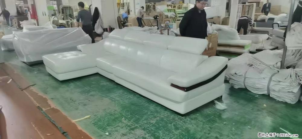 【大厂仿真皮沙发】实木框架，高回弹海绵45密度。全新包装，质量非常好，3.6米右贵妃 - 各类家具 - 居家生活 - 景德镇分类信息 - 景德镇28生活网 jdz.28life.com